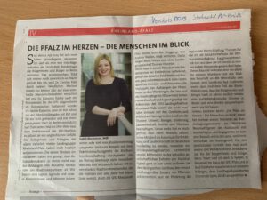 Read more about the article Vorwärts: Die Pfalz im Herzen – Die Menschen im Blick